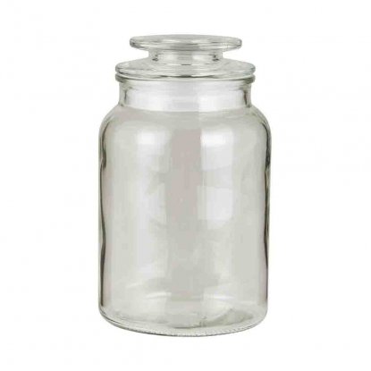 Glasskrukke med glasslokk, 1250 ml
