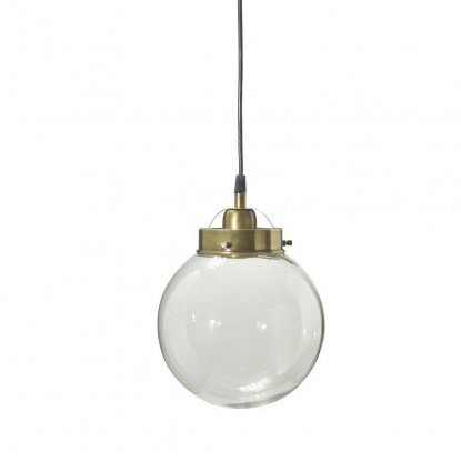 Normandy hengende taklampe – antikmessing