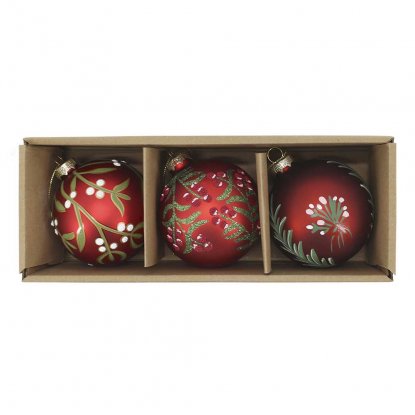 Julekuler, Mix 3 sett, Cherry