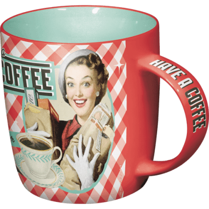 Retromugg – ta deg en kaffe