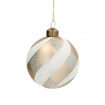 Julekuler, 4-pakning, Celyn, 8 cm