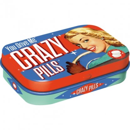Pillerask crazy pills – med myntepastiller
