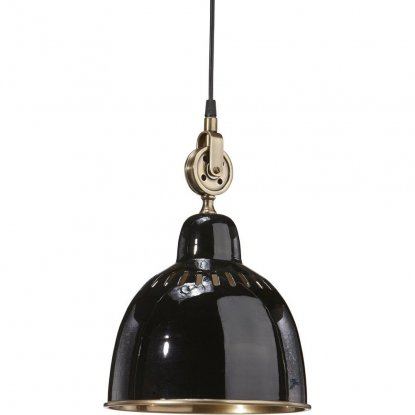 Cleveland taklampa 23 cm svart
