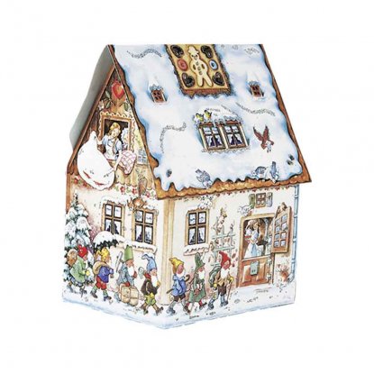 Gammeldags adventskalender: Pepperkakehus