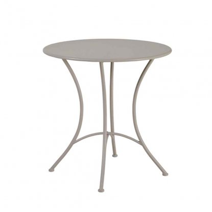 Utebord Amalfi, diameter 70 cm, lin