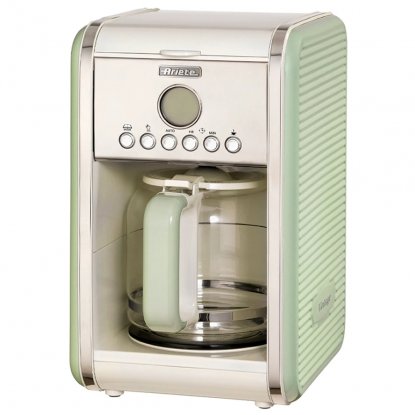 Ariete vintage kaffetrakter i retrostil, grønn