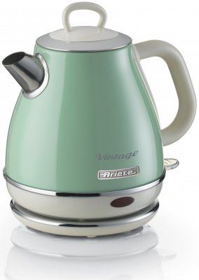 Ariete vintage vannkoker, 1 liter, grønn