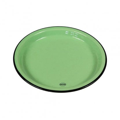 Retro-tallerken Cabanaz 22 cm – Grønn