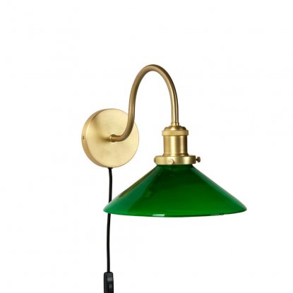 Axel vegglampe, grønn, 25 cm – Pr Home
