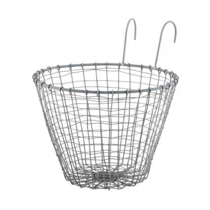 Balkongkurv til oppheng, metall, Ø 19 cm