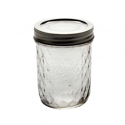 Quilted Mason Jar – Half pint 0,24 liter – Vanlig åpning