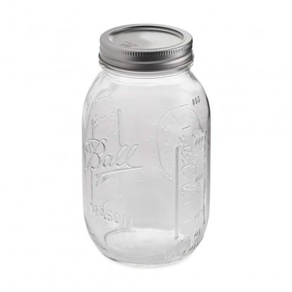 Mason-krukke – Quart 0,9 liter – Vanlig åpning
