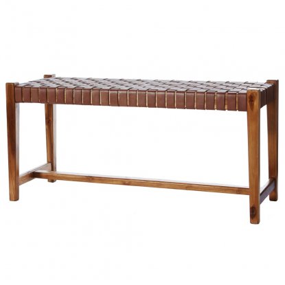 Porto benk 118 cm – Konjak Wikholm Form