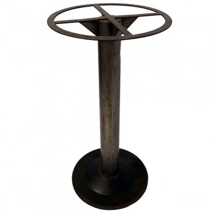 Barbordben i klarlakkert jern, 102 cm