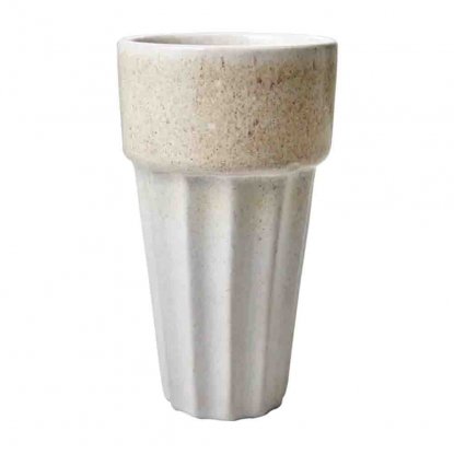 Costa kaffekopp, beige/flerfarget