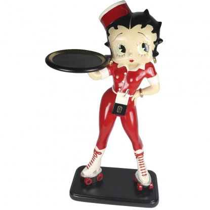 Betty Boop-figur på rulleskøyter, 98 cm