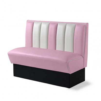 Diner-sitteboks – retro-sofa 120 cm / stk.