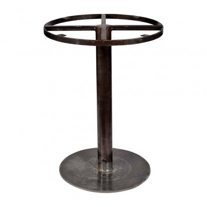 Klassisk bordben i lakkert jern, 74 cm