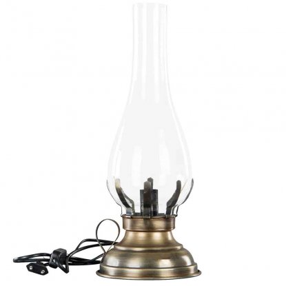 Lampe, El Antik, messing