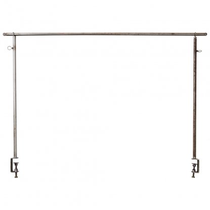 Bordstativ, grå, 150–280 cm