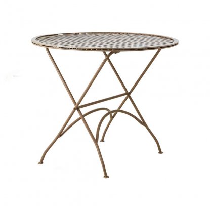 Bornholm utebord Ø 61 cm Elfenben