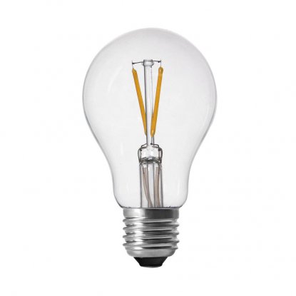 Bright LED Filament Normal E27 Shine Soft-pærer til lyskranser utendørs