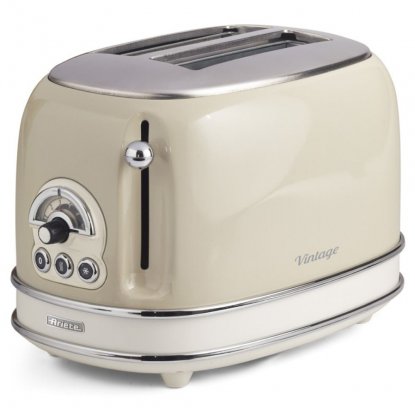 Ariete vintage brødrister i retrostil, beige
