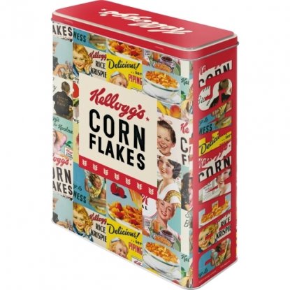 Bilder av cornflakes-boks, 4 liter