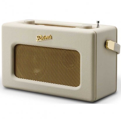 Roberts Radio iStream Creme Sideview