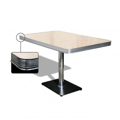 Spisebord (passer til bås på 120 cm) 1 ben