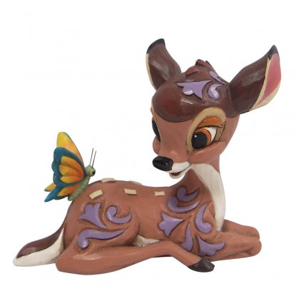 Disney-figur: Bambi og sommerfugl