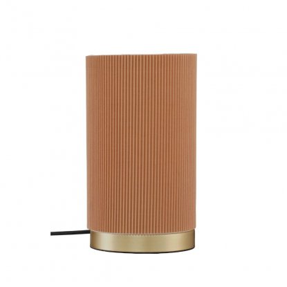 Dora bordlampe, brun, 25 cm – Pr Home