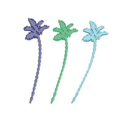 Deko drinkpinne palme/st