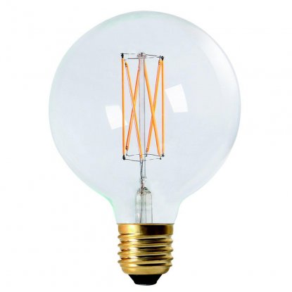 Lyskilde Elect Led Filament Glob Klar Ø 12,5 cm E27
