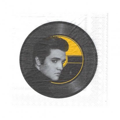 Servietter Elvis 33 x 33 cm