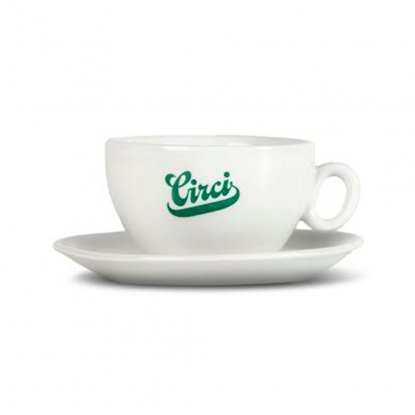 Circi espressokopp, 6-pakning med fat