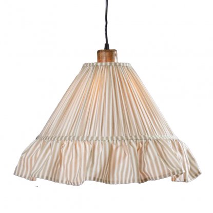 Estrid taklampe, beige, 40 cm – Pr Home