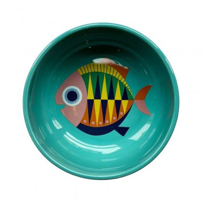 Fargerik skål «Sealife Fish», Ø 14,5 cm