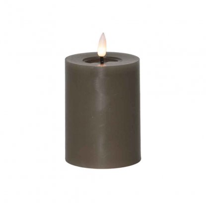 Led Blockljus flytende voks Mullvad 12,5 cm