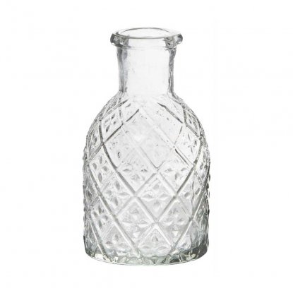 Apotekerglass til lys, mønstret