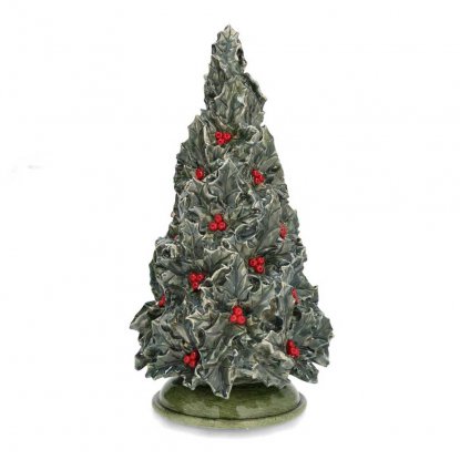 Juledekorasjon: Gran og Järnek, 32 cm