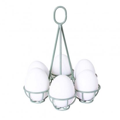 Eggholder til 6 egg, grønn