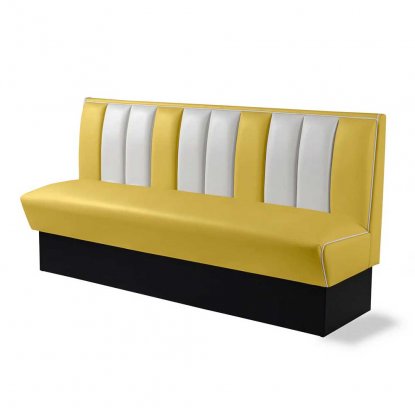 Diner-sittehjørne – retro-sofa 180 cm / stk. (spesial)