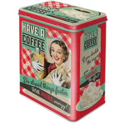 Kaffeboks «Have a coffee», 3 liter