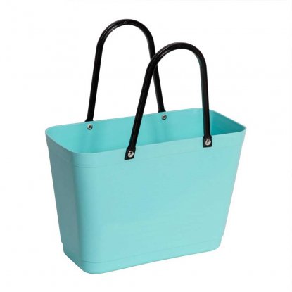 Hinza-veske, liten, Aqua – Green Plastic