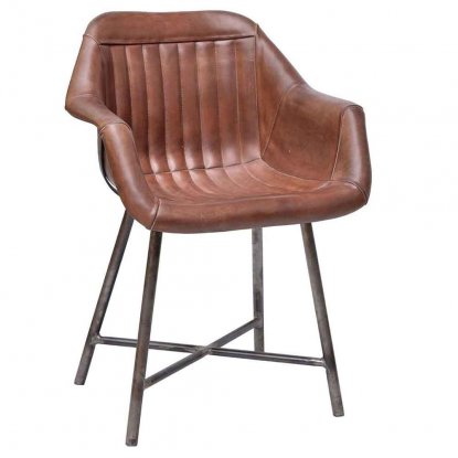 Spisestol Icon i skinn fra Trademark Living