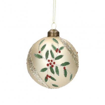 Julekuler, 4-pakning, Zefir, 8 cm