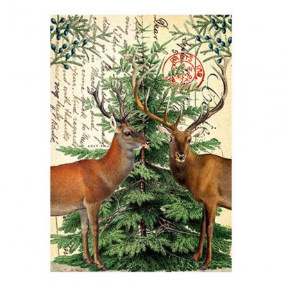 Julkort Vintage Christmas