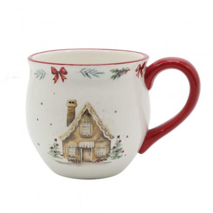 Julekrus «Chalet de Noël», «Krus Cherry»