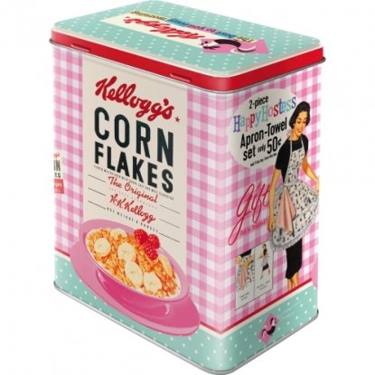 Flingeboks med Kellogg’s Pink Cornflakes, 3 liter